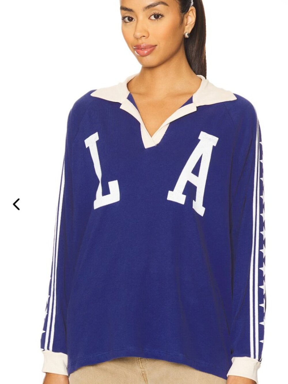 Daydreamer LA/Revolve "LA" Rugby Shirt – XL- MSRP $97